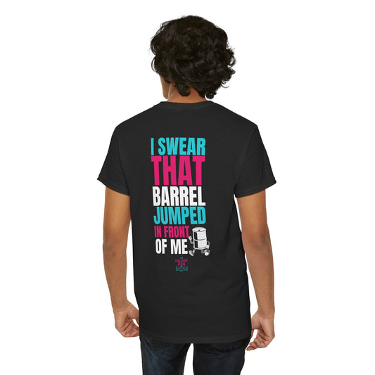 Jumping Barrels Unisex Heavy Cotton Tee