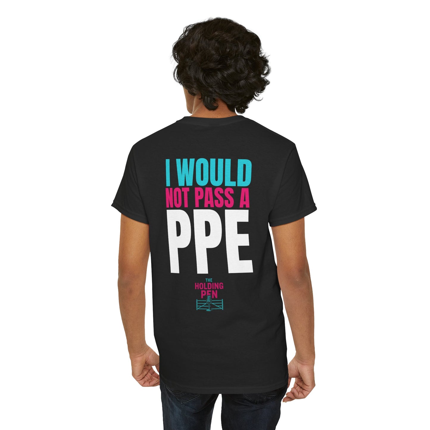 No PPE Here Unisex Heavy Cotton Tee