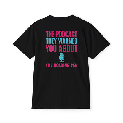 The Holding Pen Warning Pocket Comfort Color Tshirt