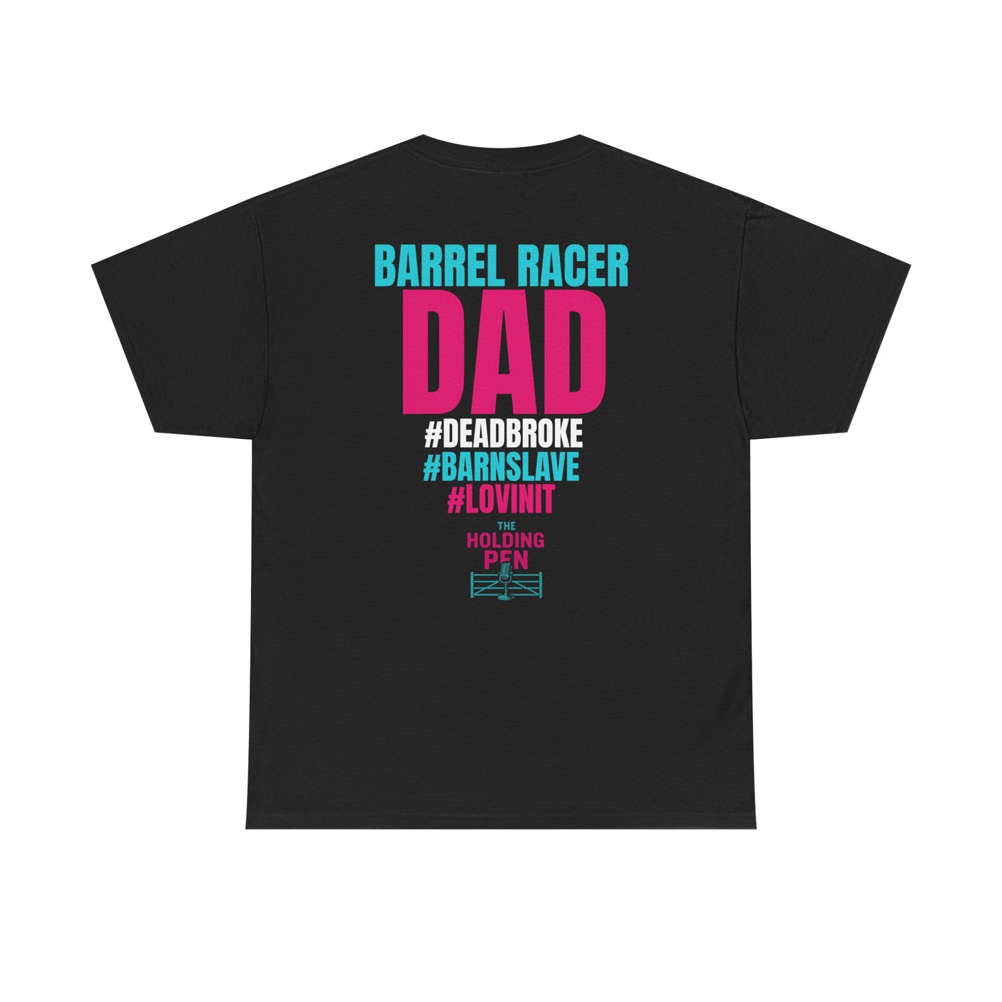 Barrel Racer Dad Unisex Heavy Cotton Tee